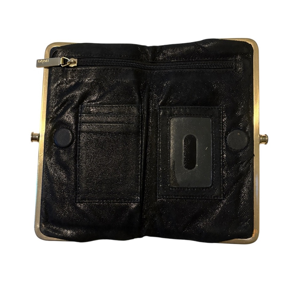HOBO Black and Gold Clutch - Picture 3 of 6